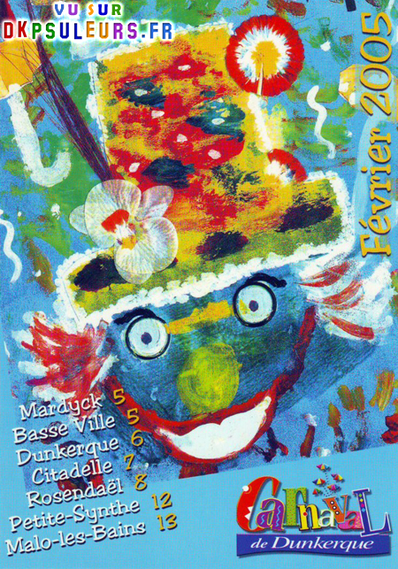 Affiche 2005 Carnaval de Dunkerque